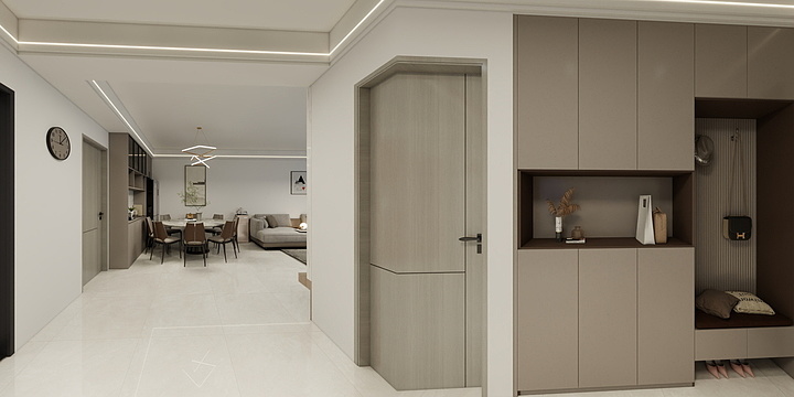 锐艺装饰-2栋1单元1903室KJL-装修设计方案