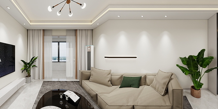 晋城装修设计浩天-凤展家园6-3-2001设计方案-装修设计方案