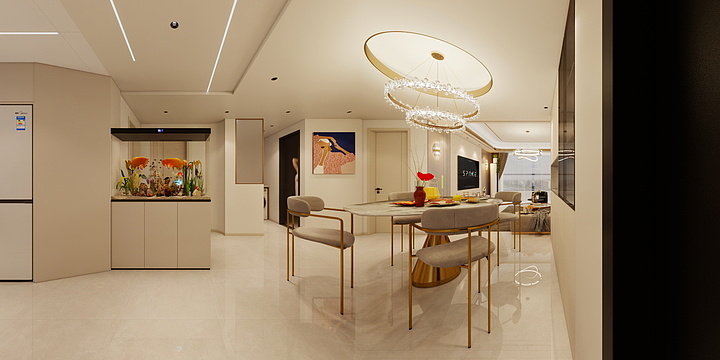 歓嬉-【歓嬉】-99㎡2室-装修设计方案