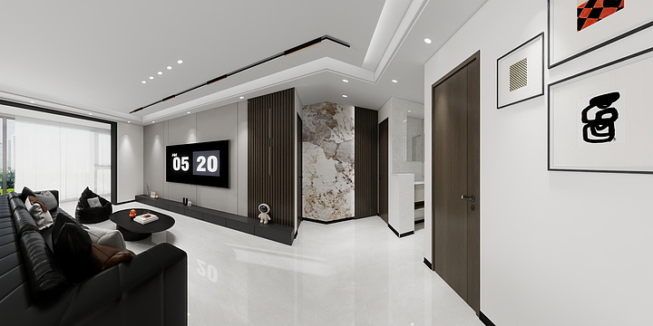 筑雅整装-滨河印象2-1102-装修设计方案