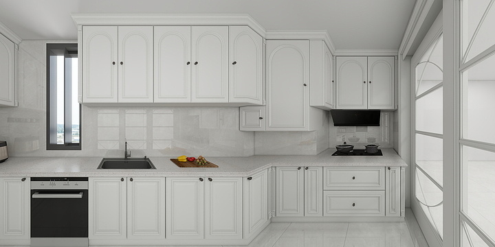 兰州居然之家银滩店-御景东方厨房-装修设计方案