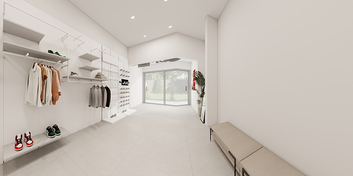 全案设计-马家俊-工装鞋店-装修设计方案