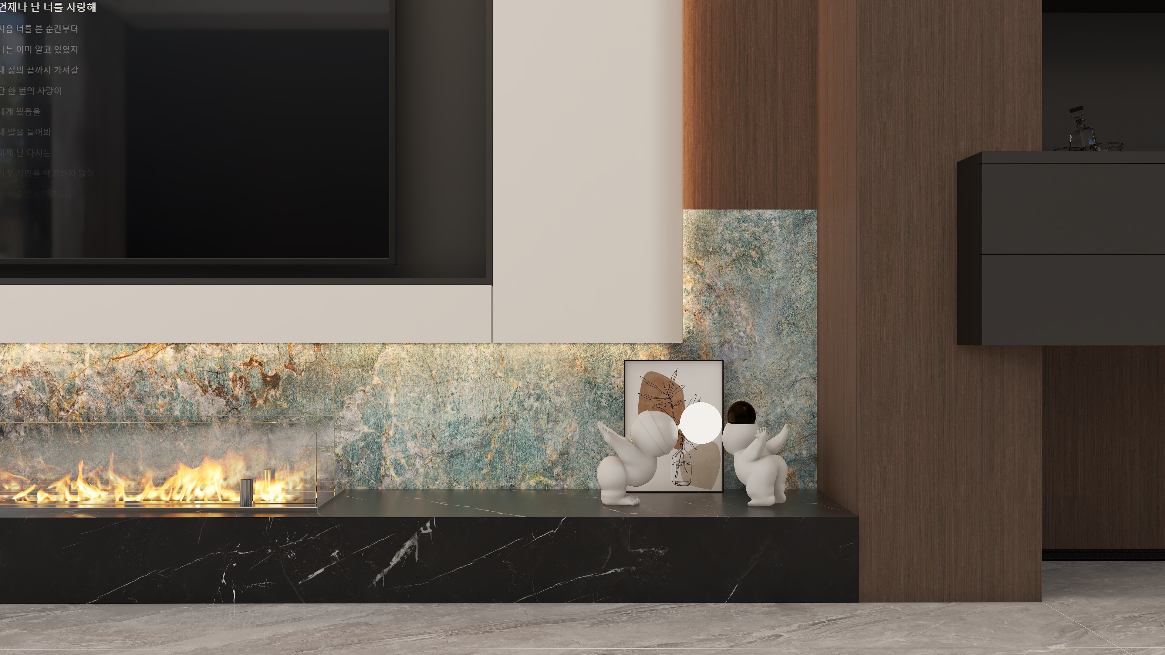 临沂室内设计-24.07 香墅湾 别墅-意式轻奢装修效果图