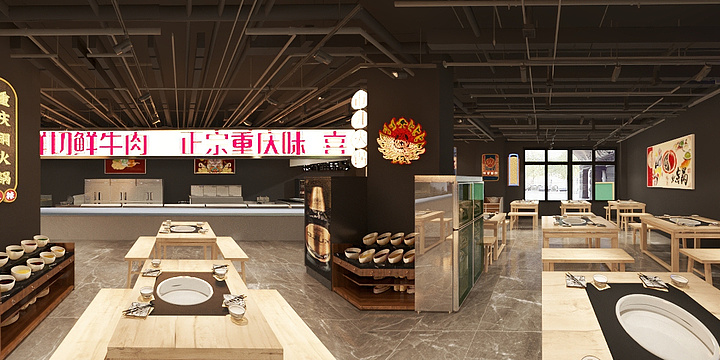 设计师-GAO-喜火锅-副本-装修设计方案