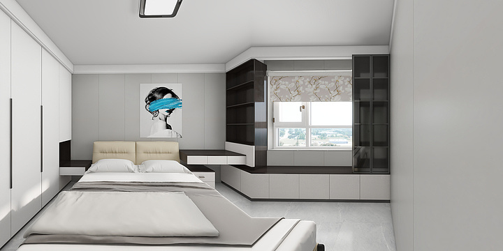 邱县-鲁班世家整装盛世豪庭5-2-1002设计-装修设计方案