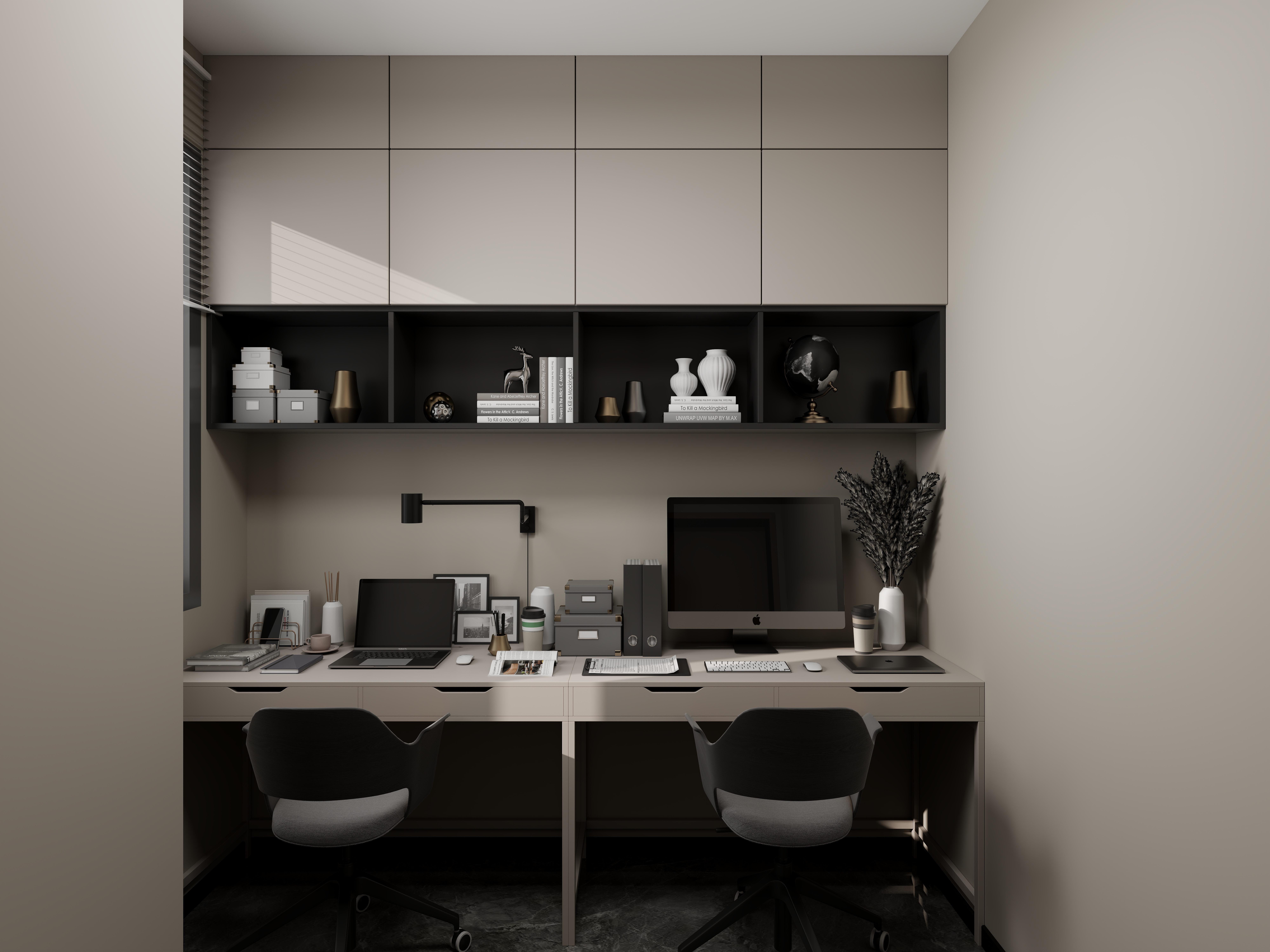 艺雅丽-77平现代简约一层次卧2装修效果图第2张