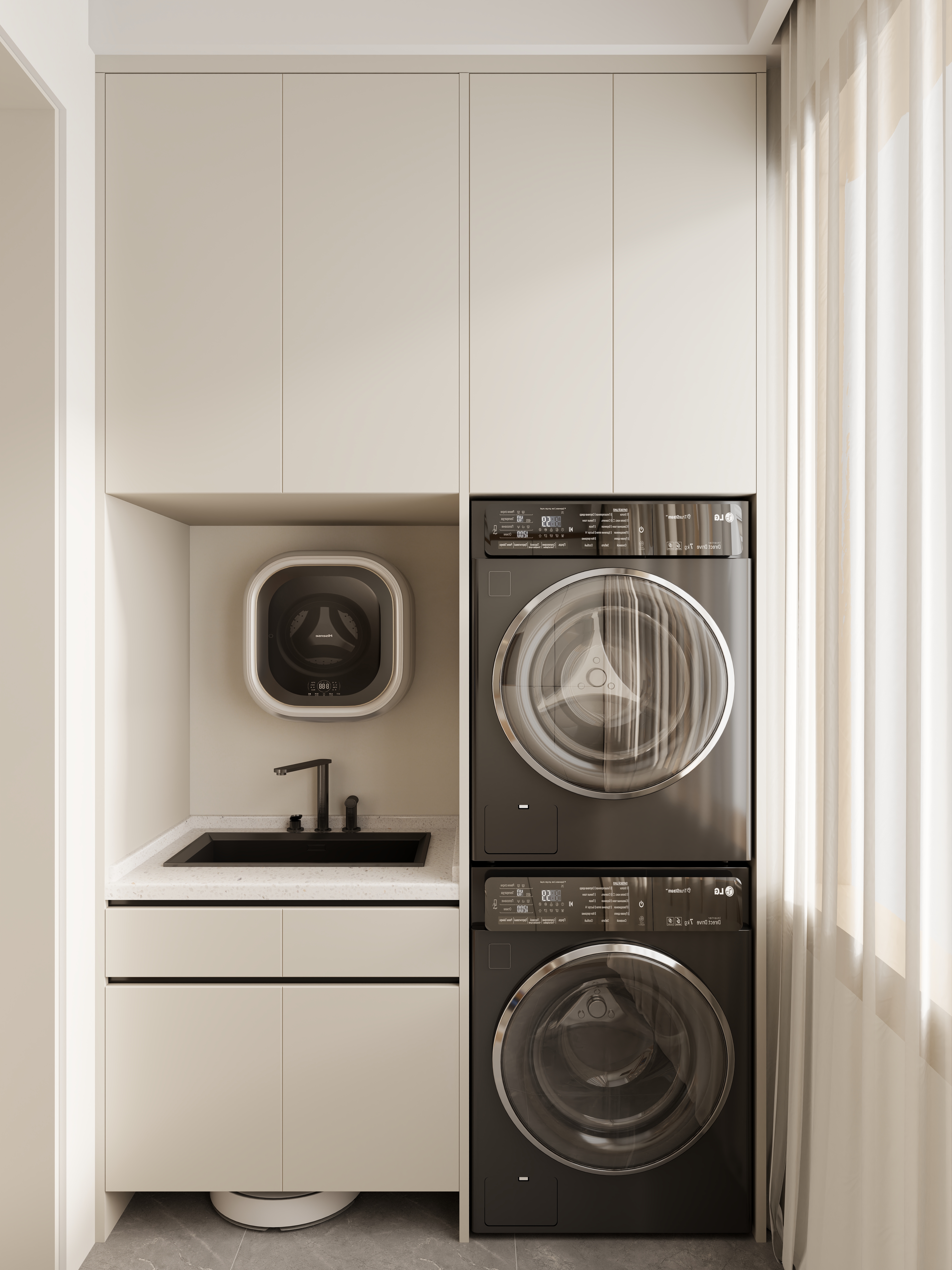 壹诺设计工作室-奶油风 装修效果图