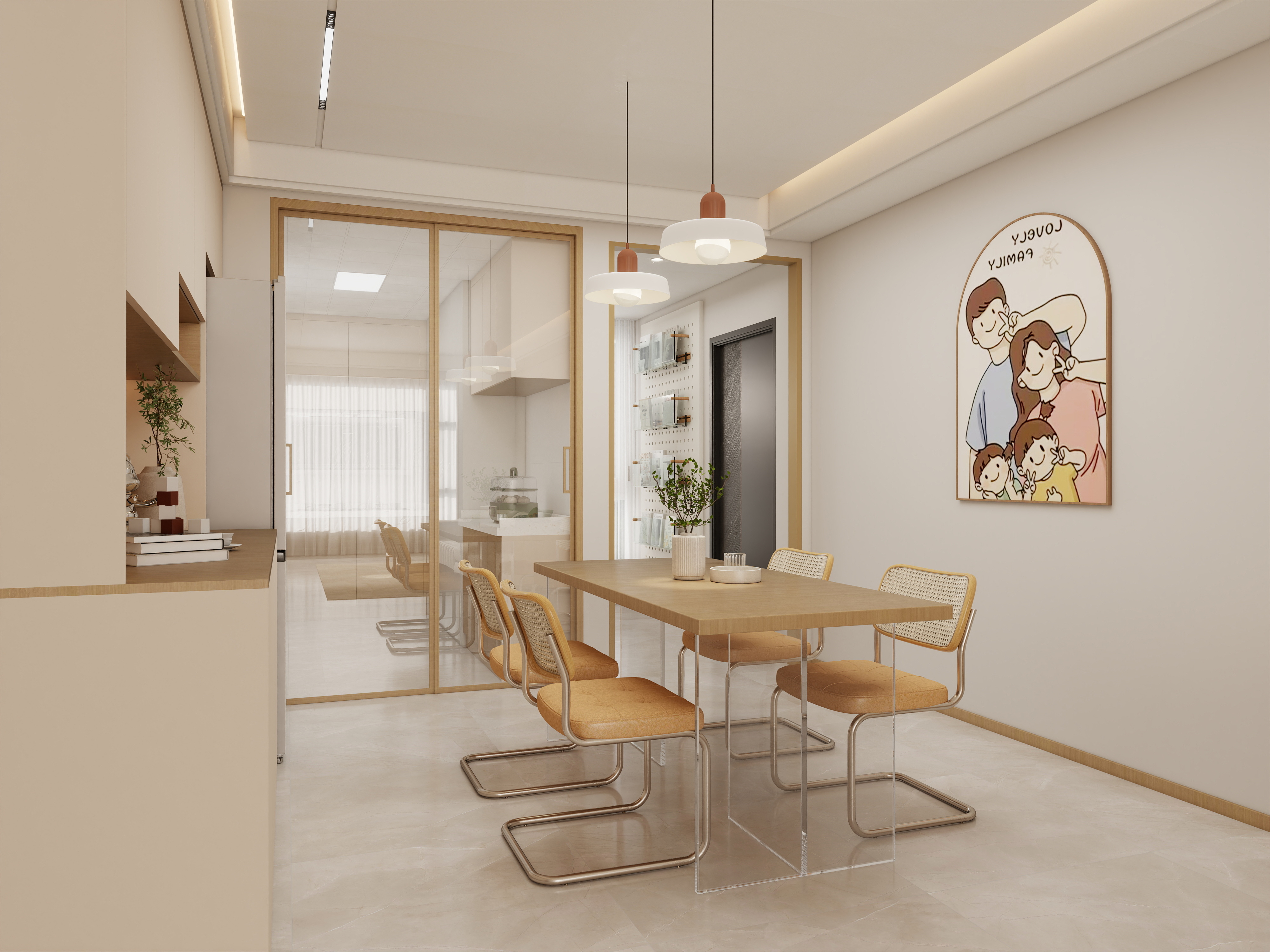 壹诺设计工作室-原木风装修效果图