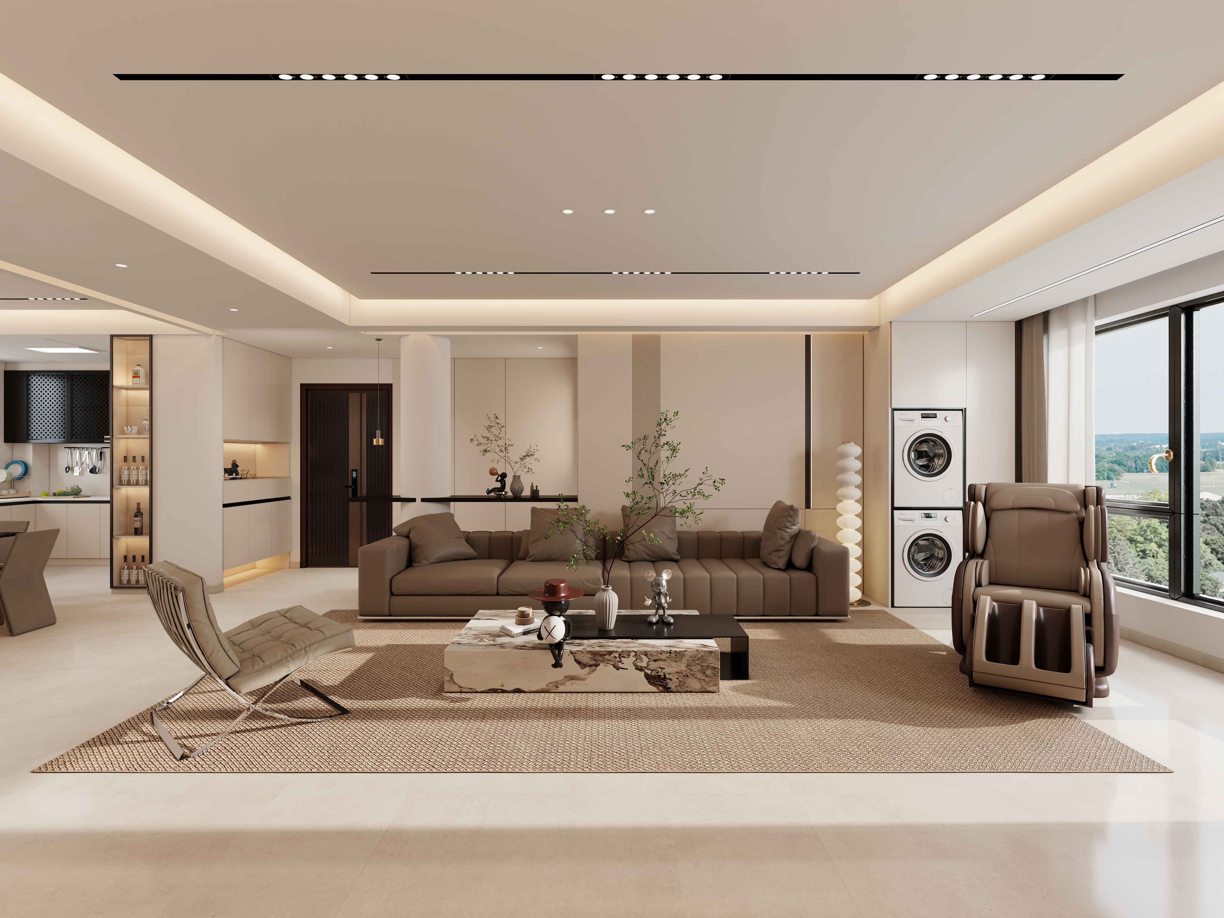 整装设计邓谋-玺樾春秋意式134㎡3室-装修设计方案