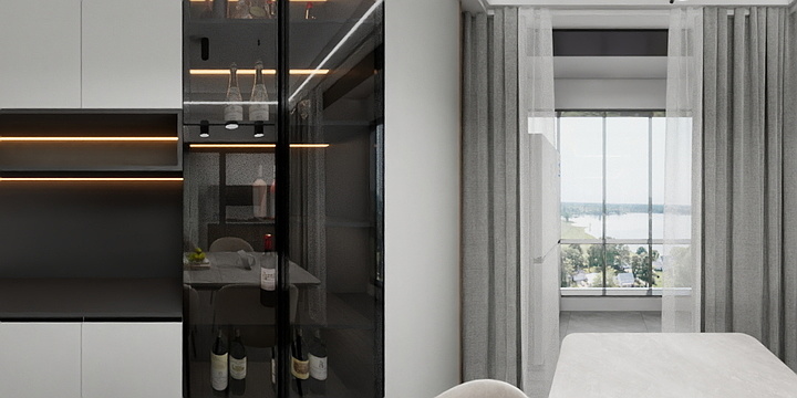 肥鹅设计丨小方-115户型全装修放大户型图_t3-装修设计方案