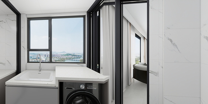 静河设计工作室-巴川印10栋2403原版-装修设计方案