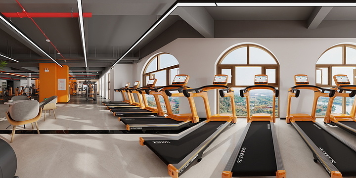 志芸设计-1227健身房-装修设计方案