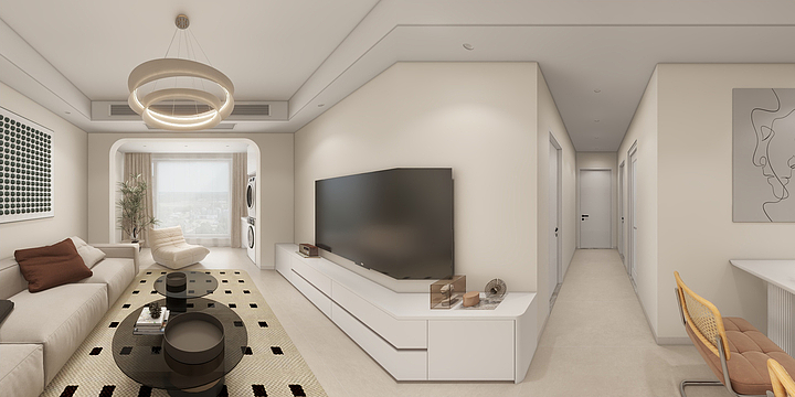 Rong.C-雅龙名居7-2204 6.0 平板门-装修设计方案