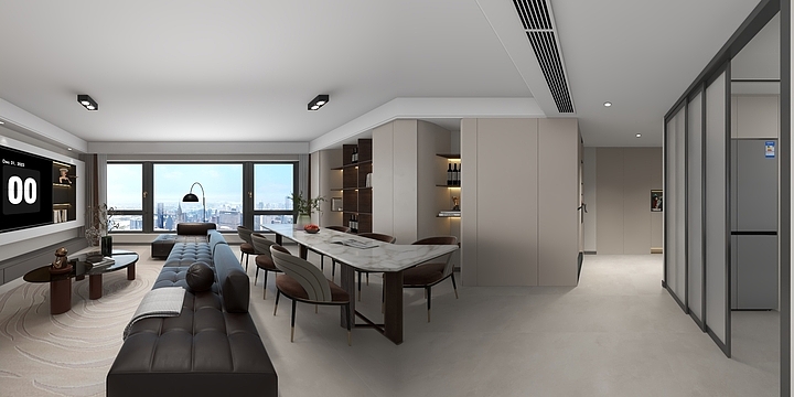 西安全案设计王磊-荷风苑 2_副本-副本-装修设计方案