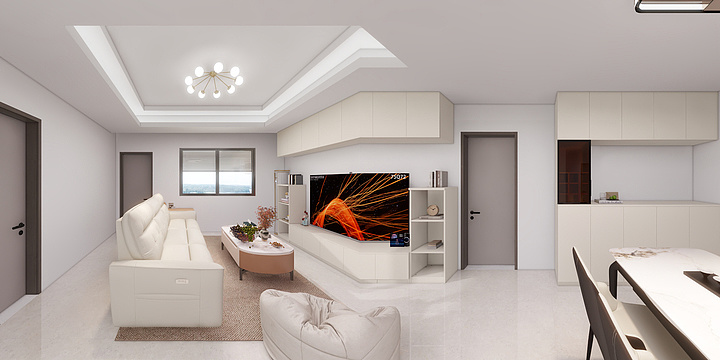 鲁莱州市任-金桥澎湖湾-装修设计方案