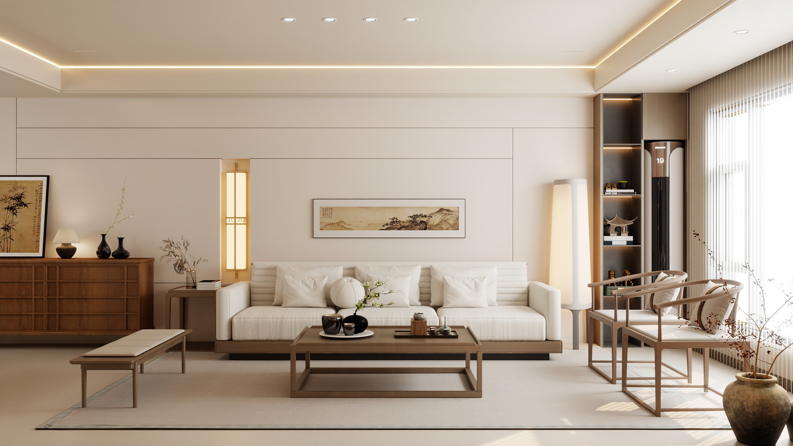 设计师沐白-宋式美学-装修设计方案