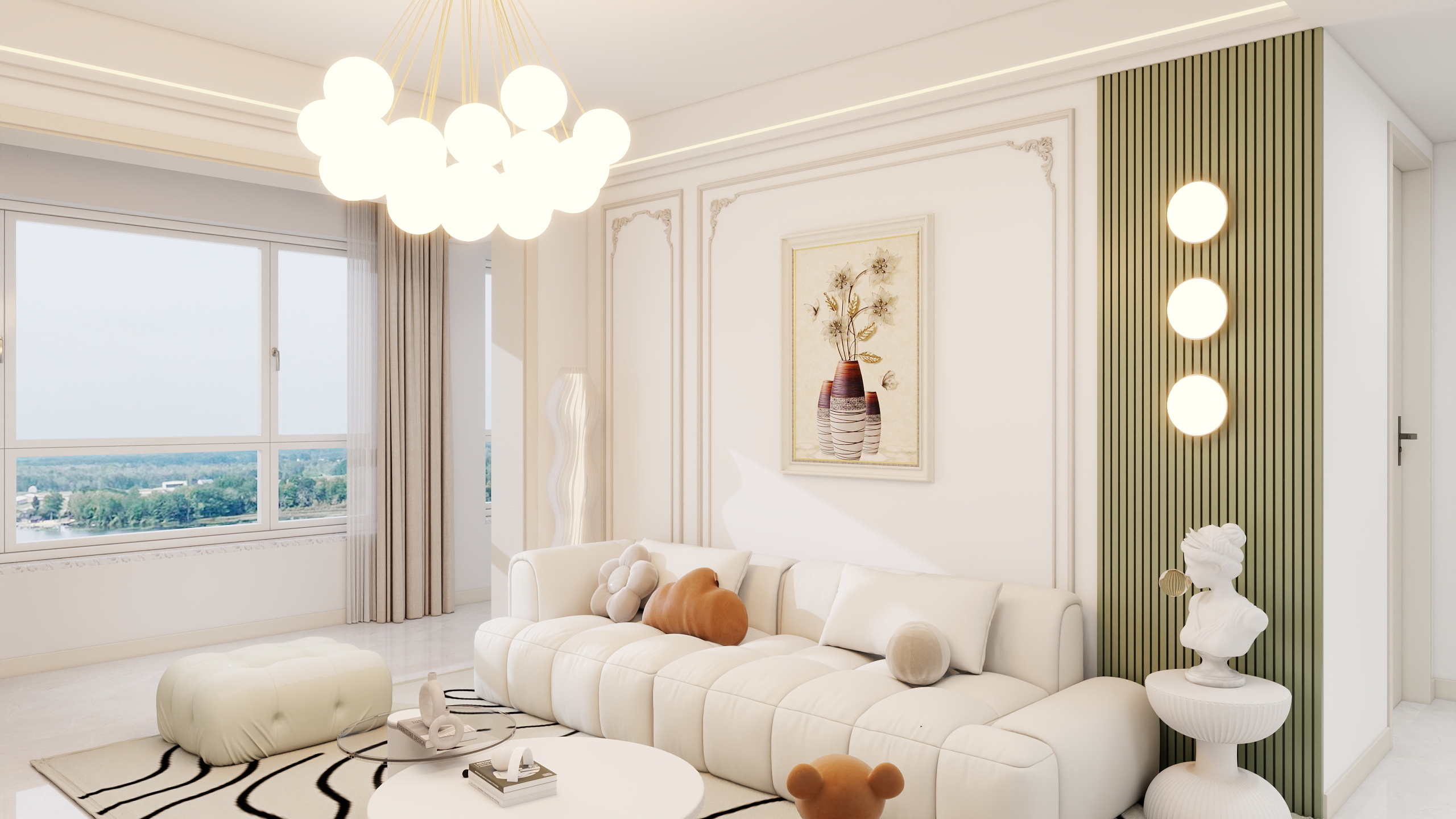 雨点斜飘-相桥书院11-1-1701-装修设计方案