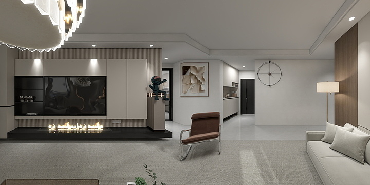 屿你空间设计-左岸新城-装修设计方案