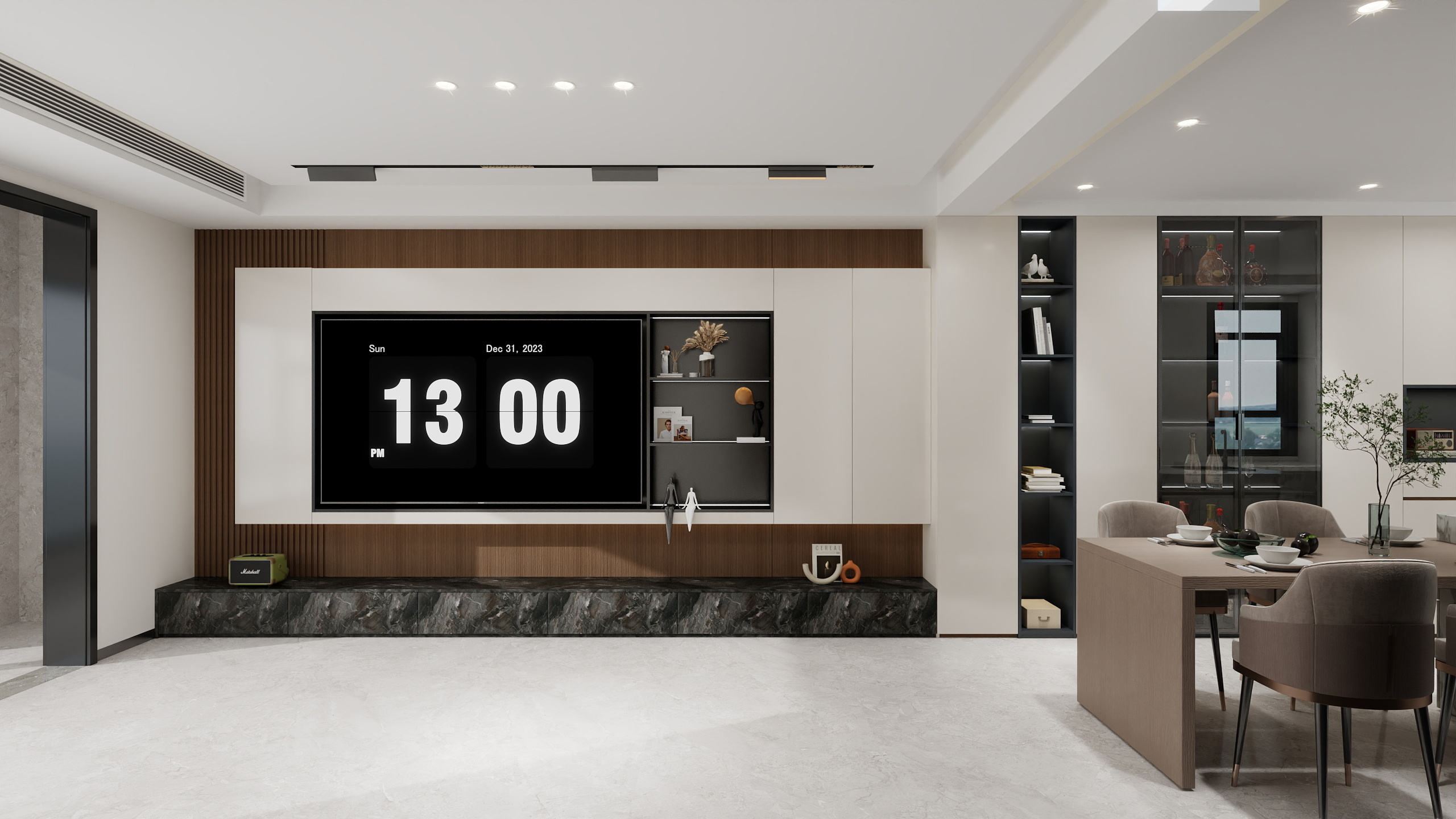 新乡贵朝整装设计-新飞建业府15-203-装修设计方案