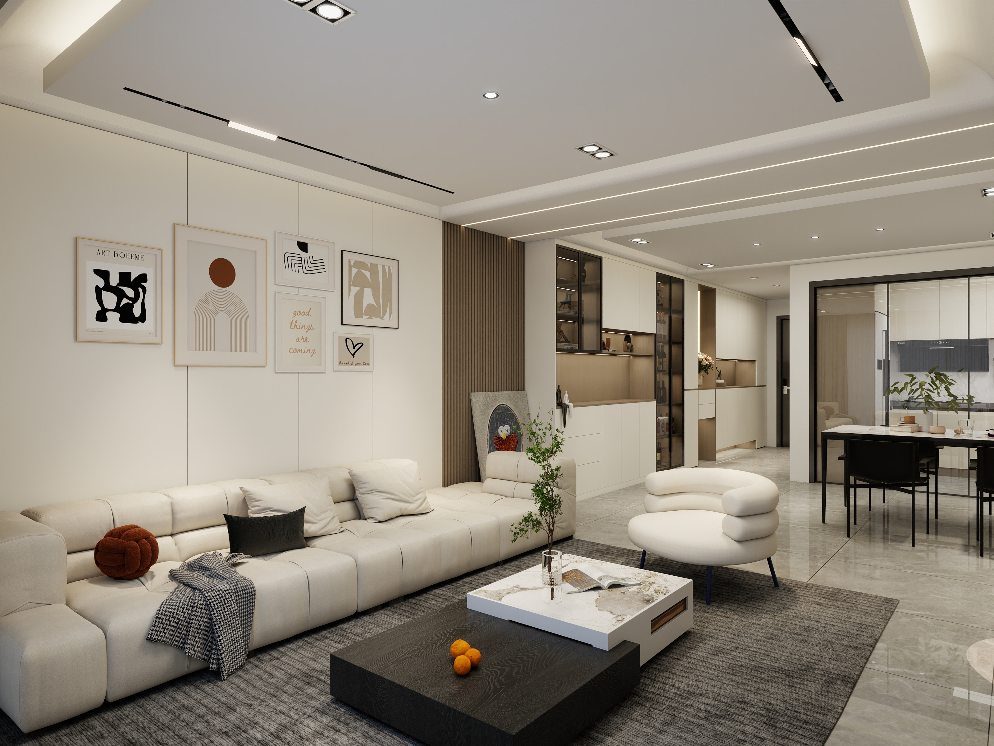 设计师XiaoMo-安铺星海丽湾127㎡4室-装修设计方案