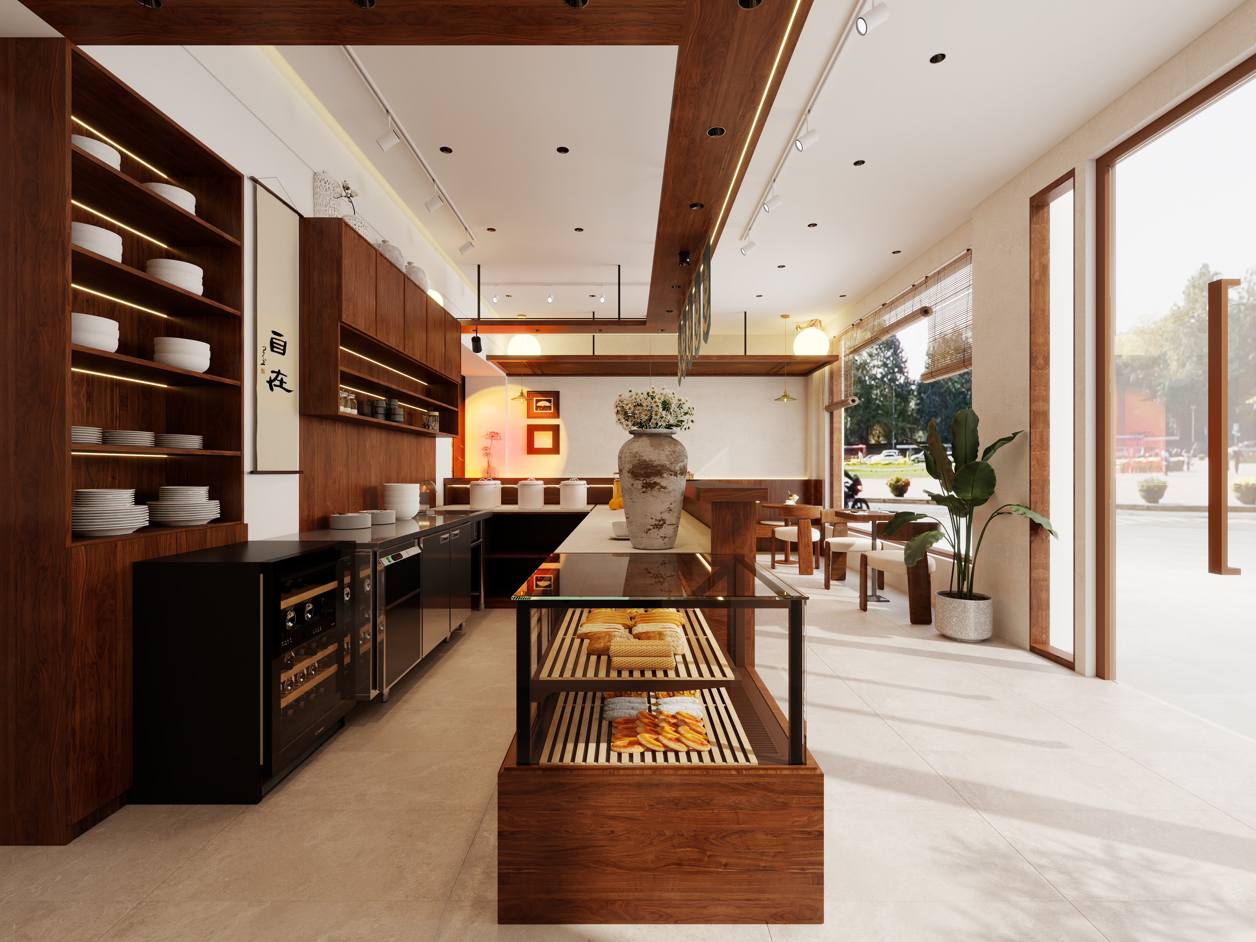 青石空间-豪妈甜品---糖水店-装修设计方案