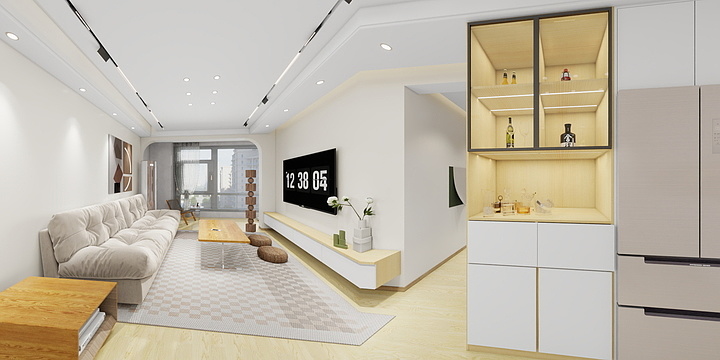 设计师周发扬-当代时光里刘总雅居-装修设计方案