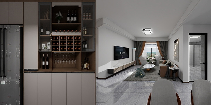 乐居雅装饰-塞纳绿洲-装修设计方案