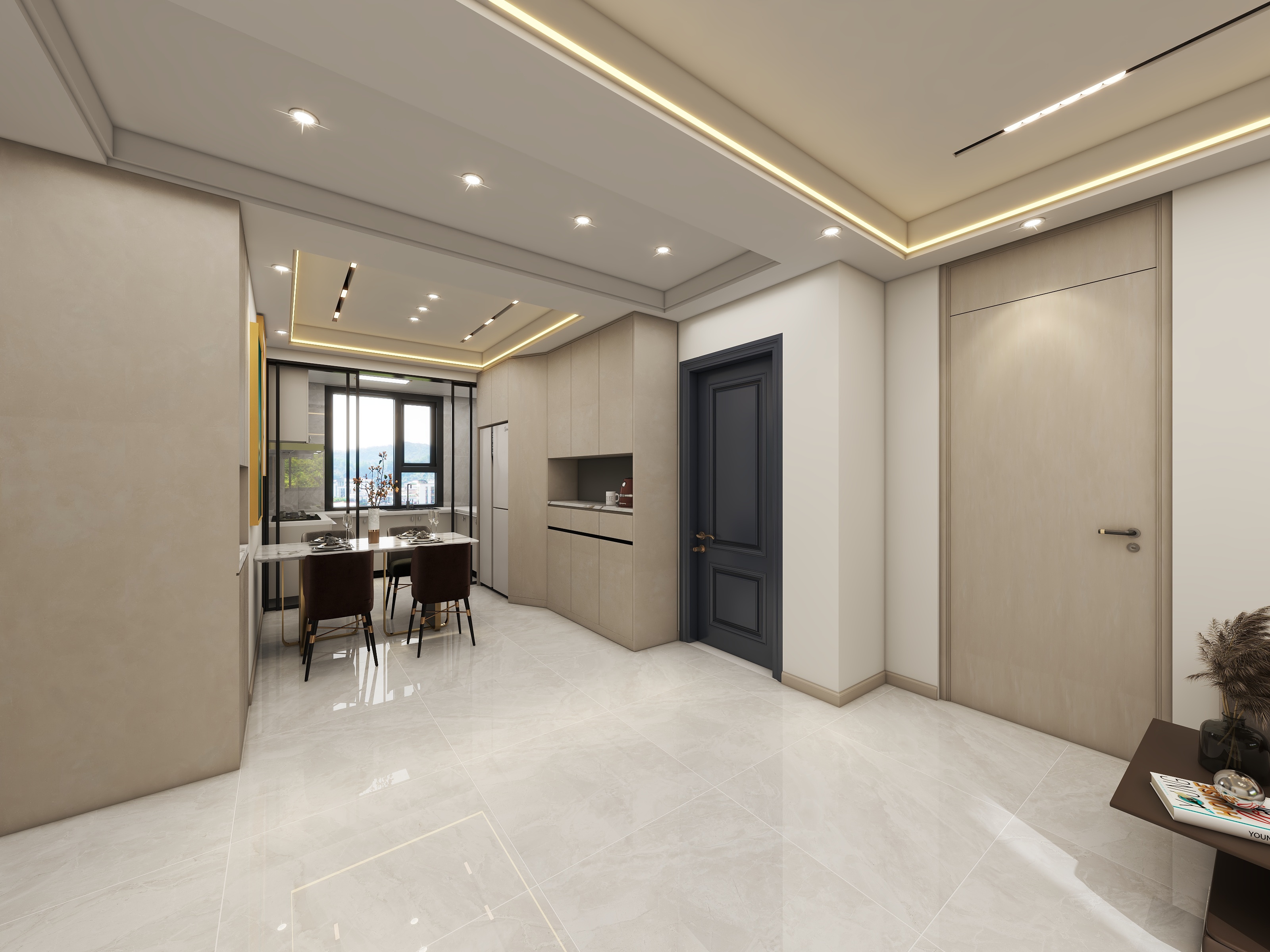 闫宝俊-港府花都装修效果图