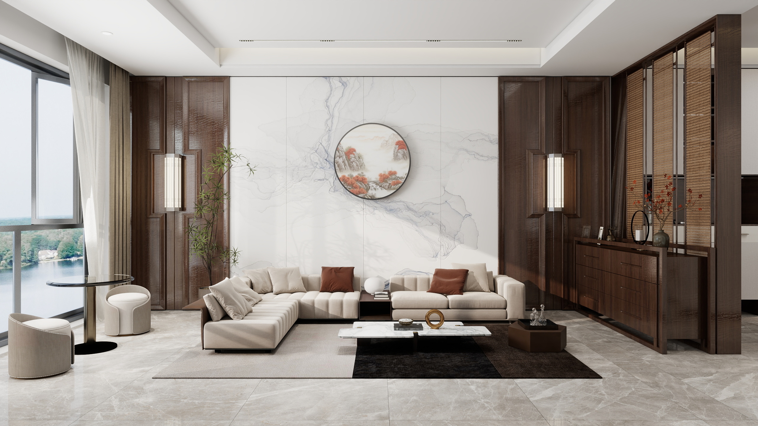 清凤华龙-泽尧懿府装修效果图