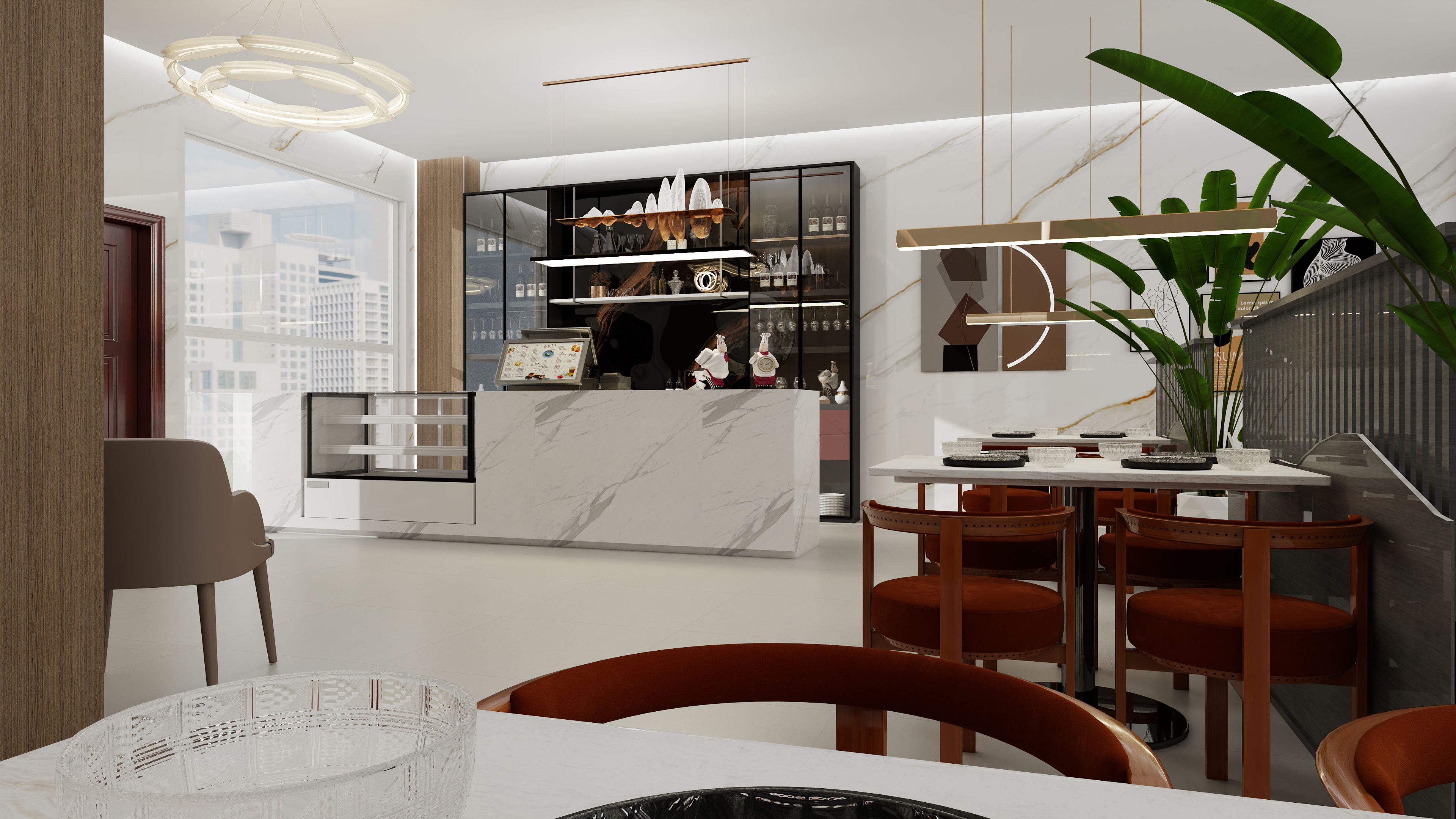 川渝大区-成都-设计师-门店-李政鑫-餐饮空间项目综合实训条件图123123123-装修设计方案