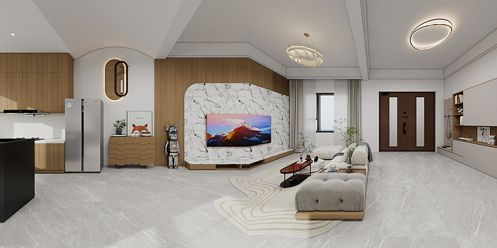 设计师徐显龙-冯庙自建房-装修设计方案