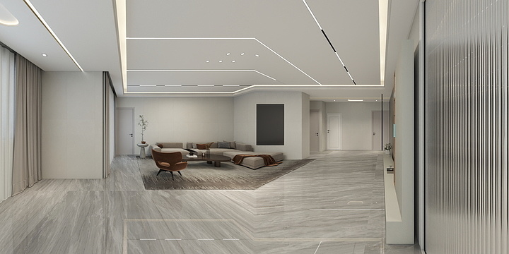 欧斯龙V欧宅高端顶墙-白沙湖-装修设计方案