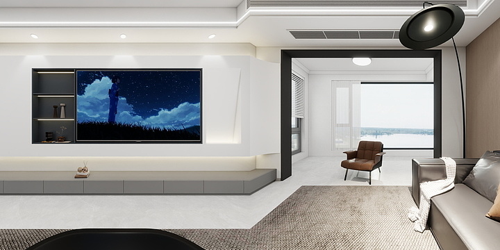 酒姐装饰-国宾府121㎡4室-装修设计方案