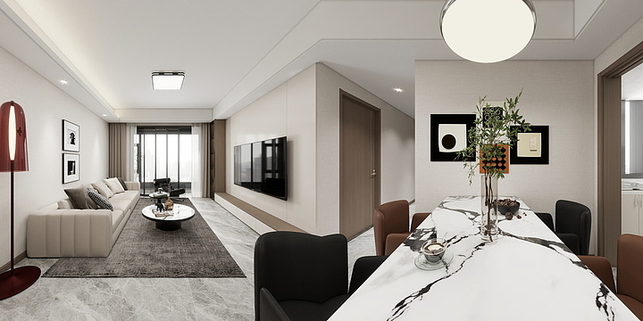 楊誌高-文宸望府15-1603-装修设计方案