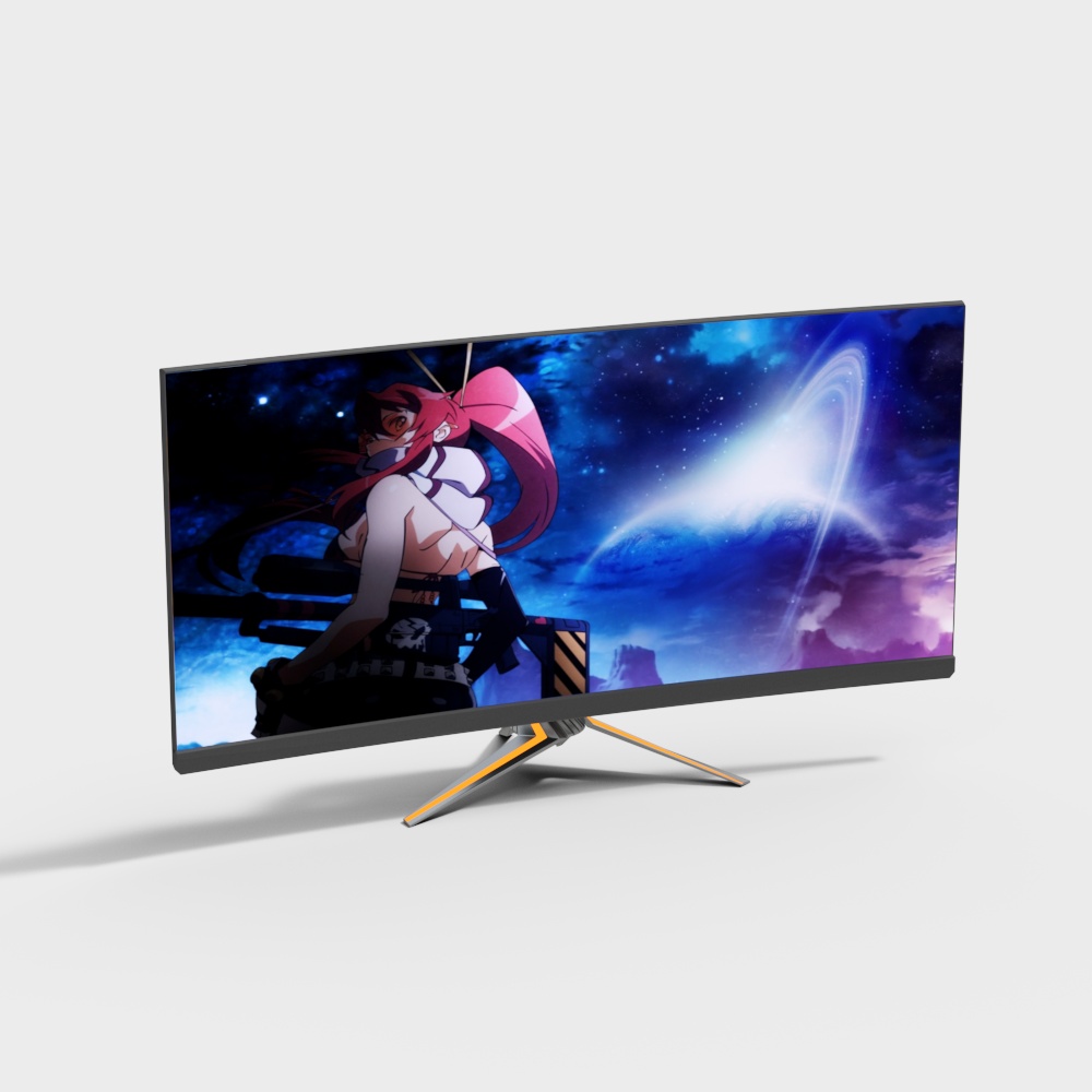 电脑显示器3D模型