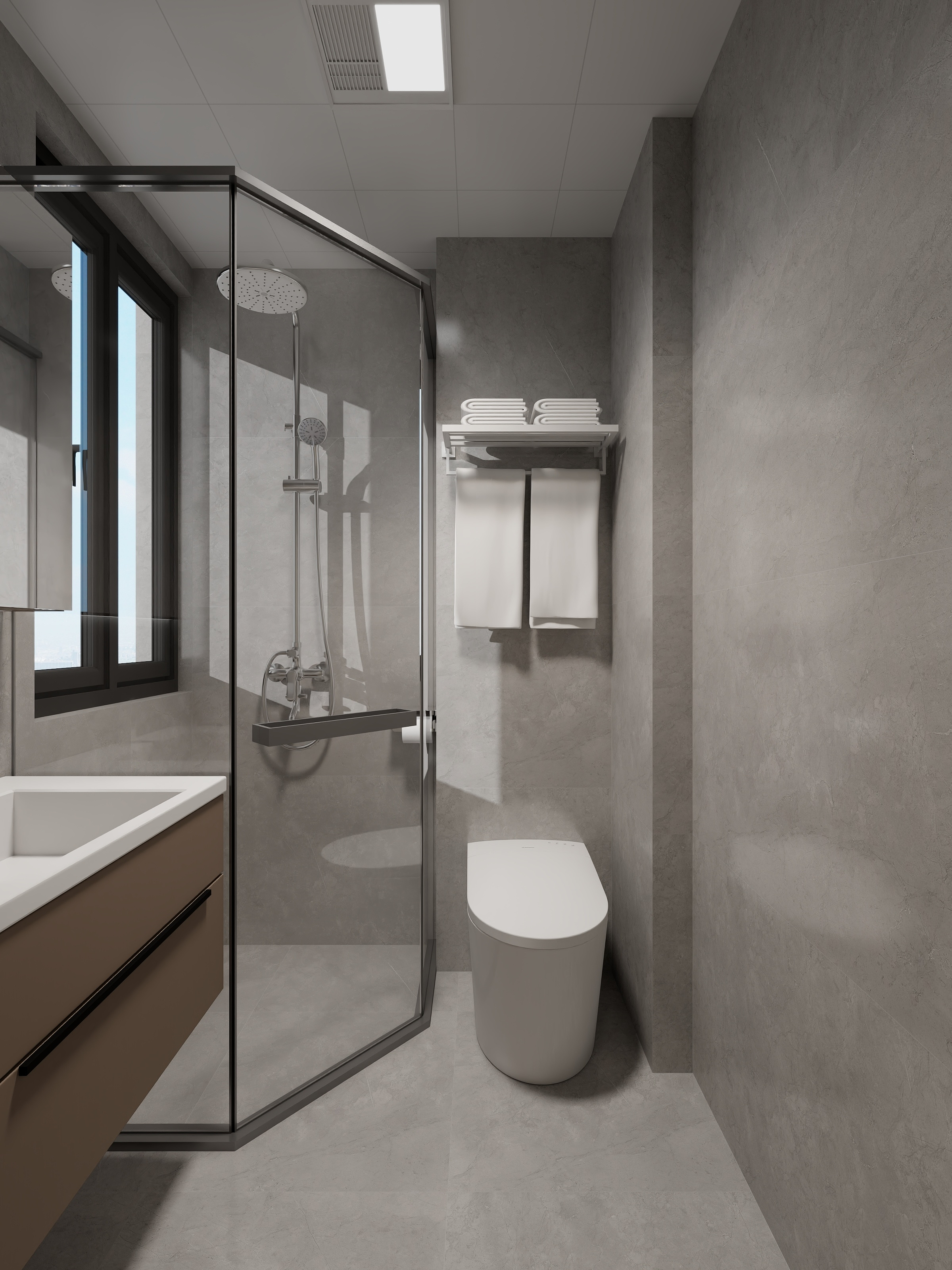 STARS星空设计-127㎡3室装修效果图