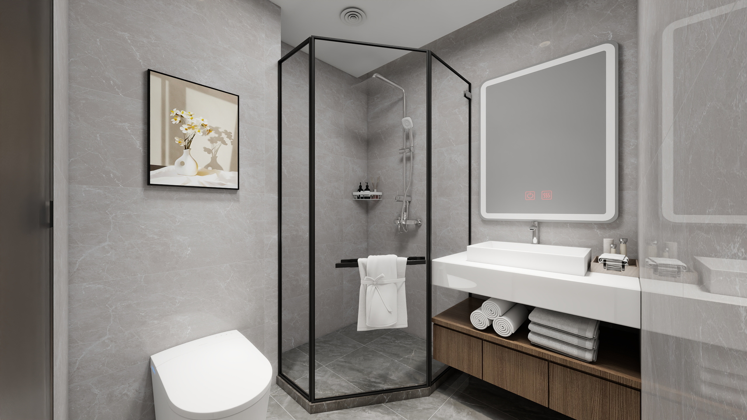 design-N1-酒店大床房-装修设计方案