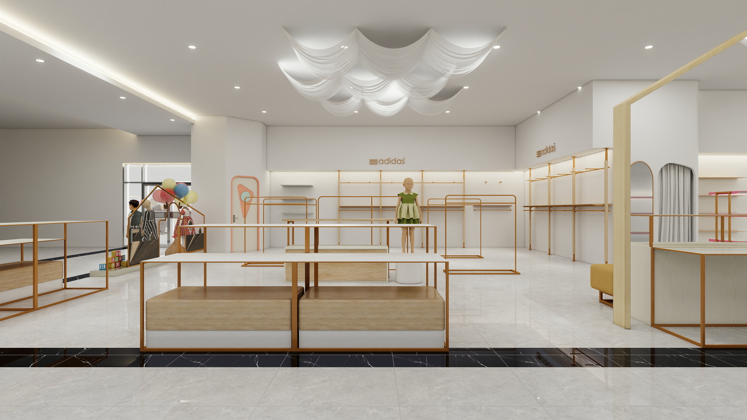 红日白帆-童装店-再稿-装修设计方案