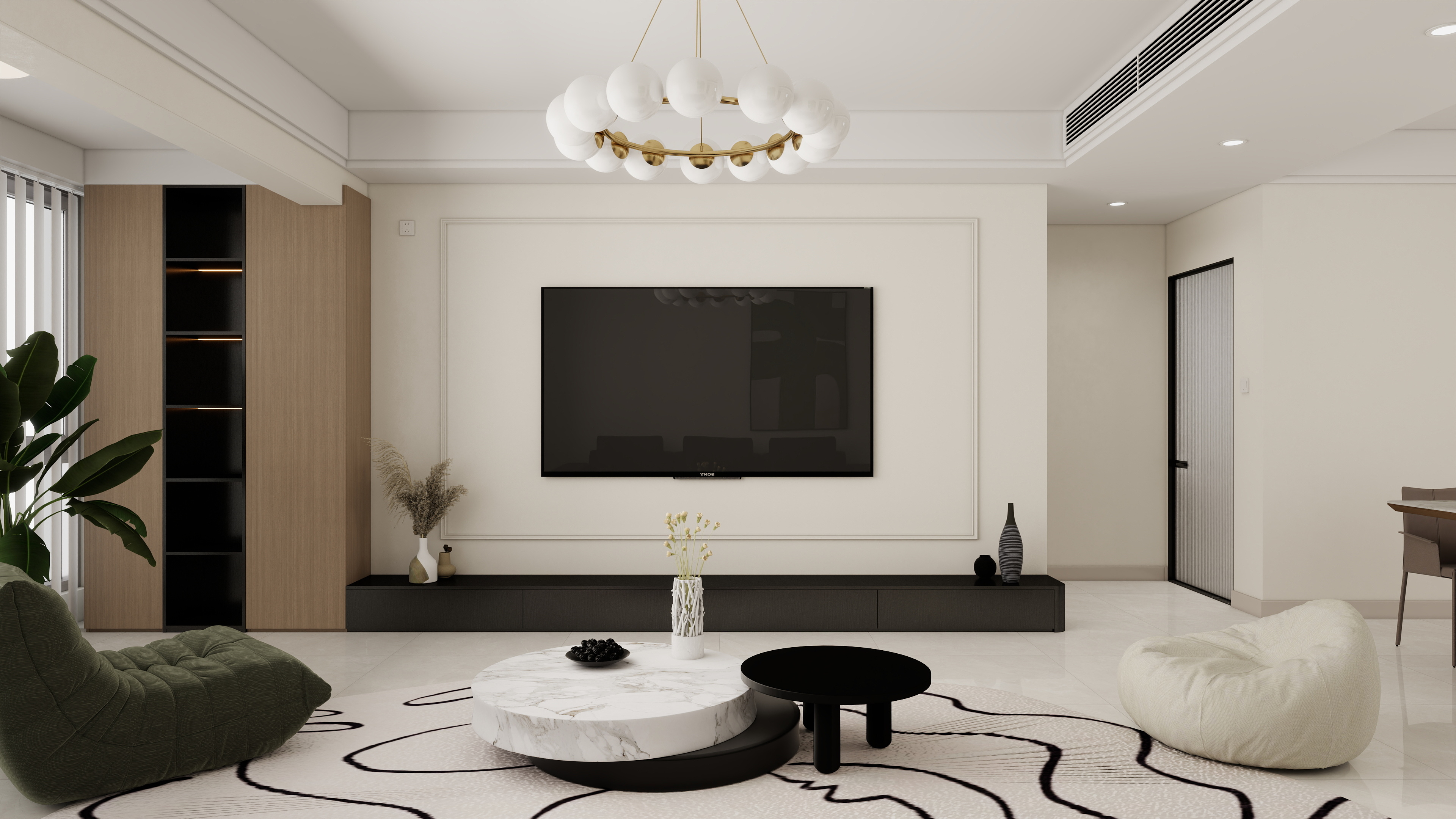 设计师益航-中海天谷时代128㎡三室-装修设计方案