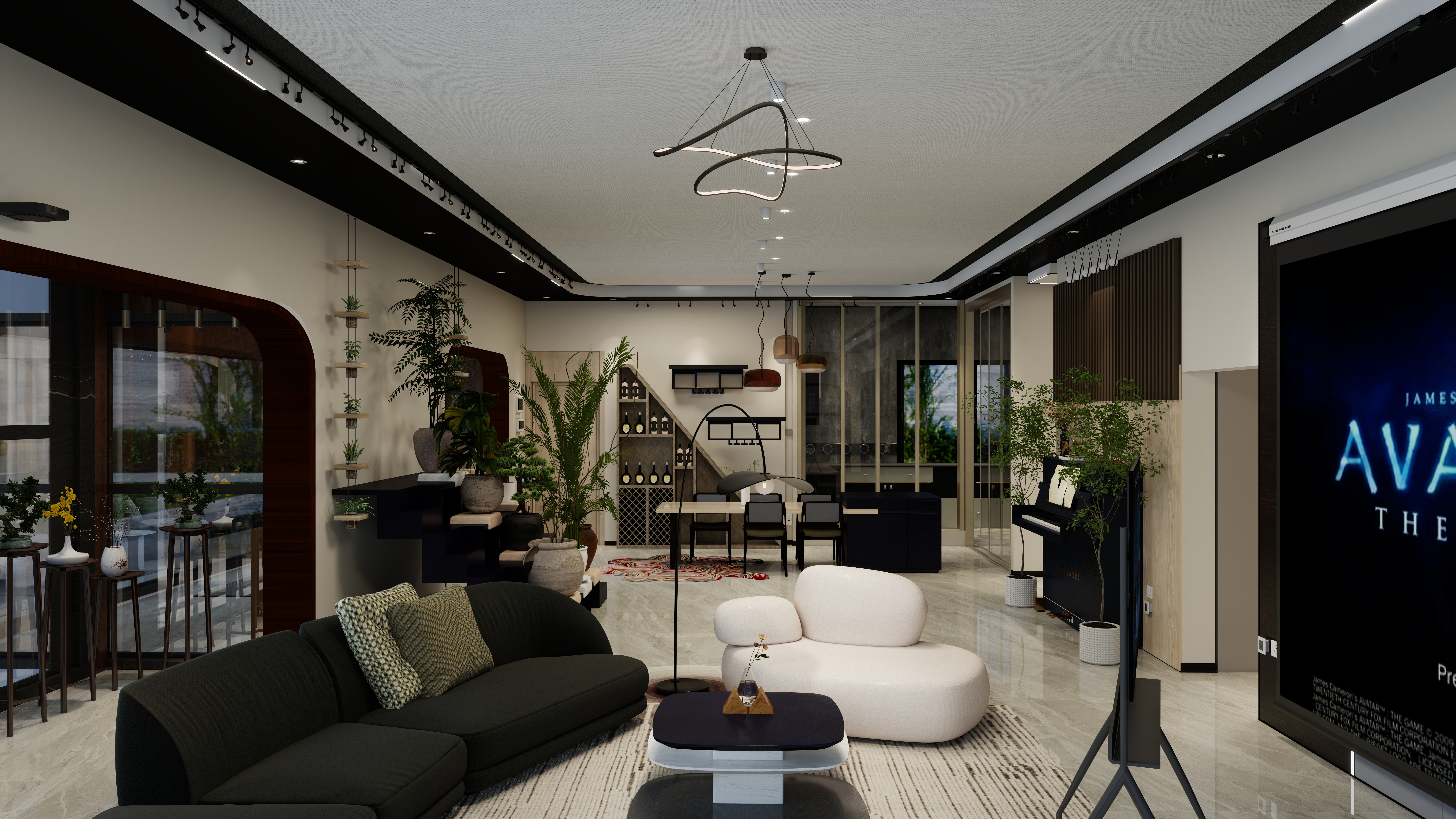 1UUaB-315㎡5室-装修设计方案