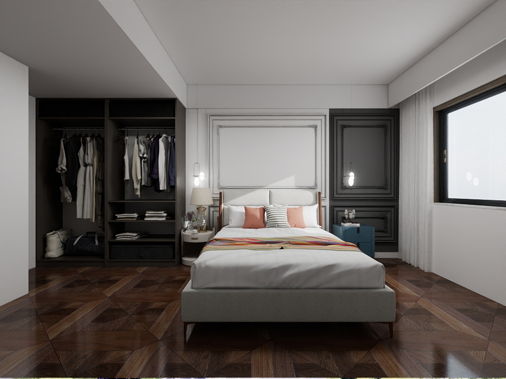 GoldMammoths-金猛犸-中德英伦联邦-3室-80~100㎡-装修设计方案