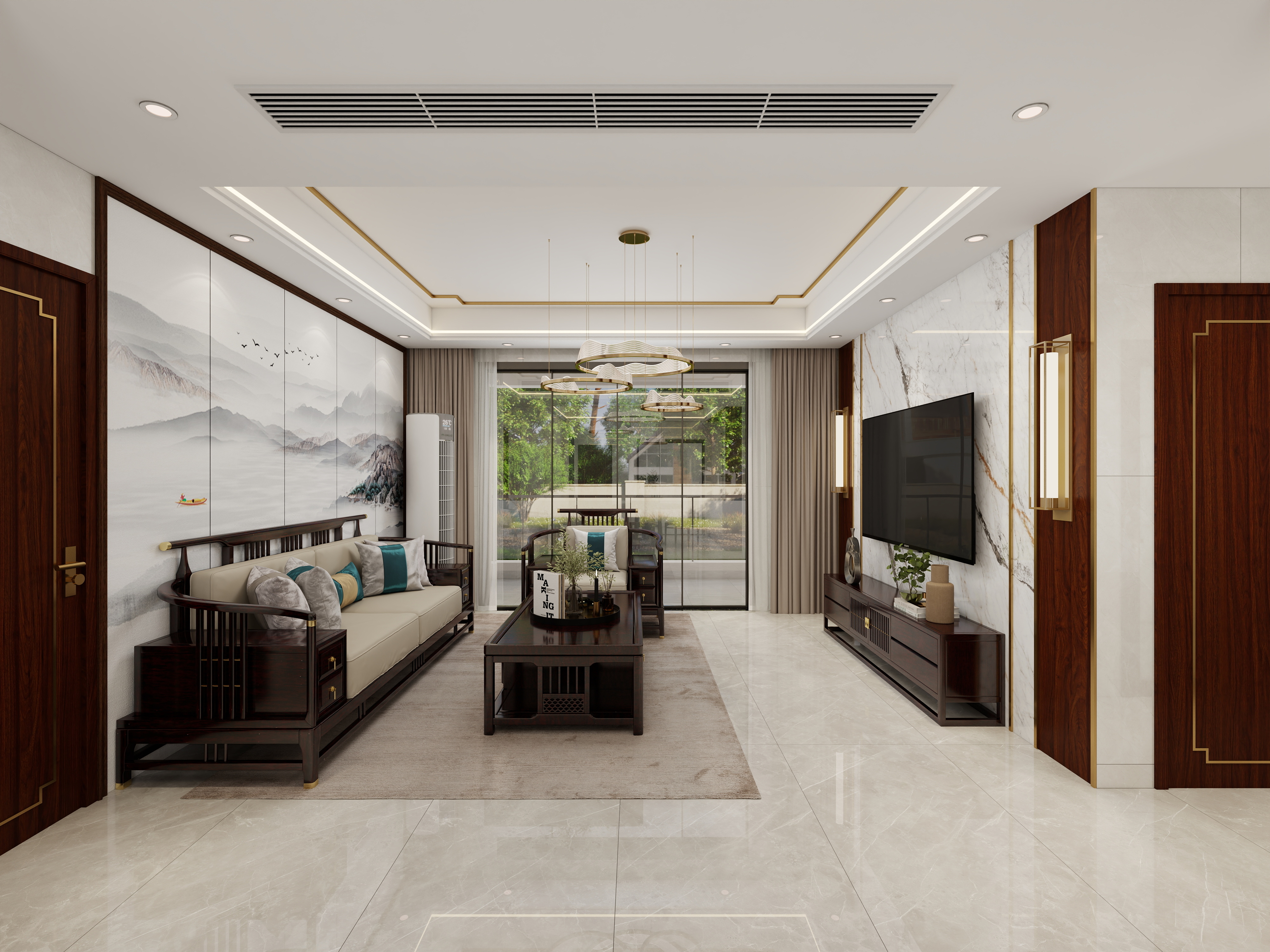 惠州装修找沫竹-惠州-中海阅江府二期-年华装修效果图