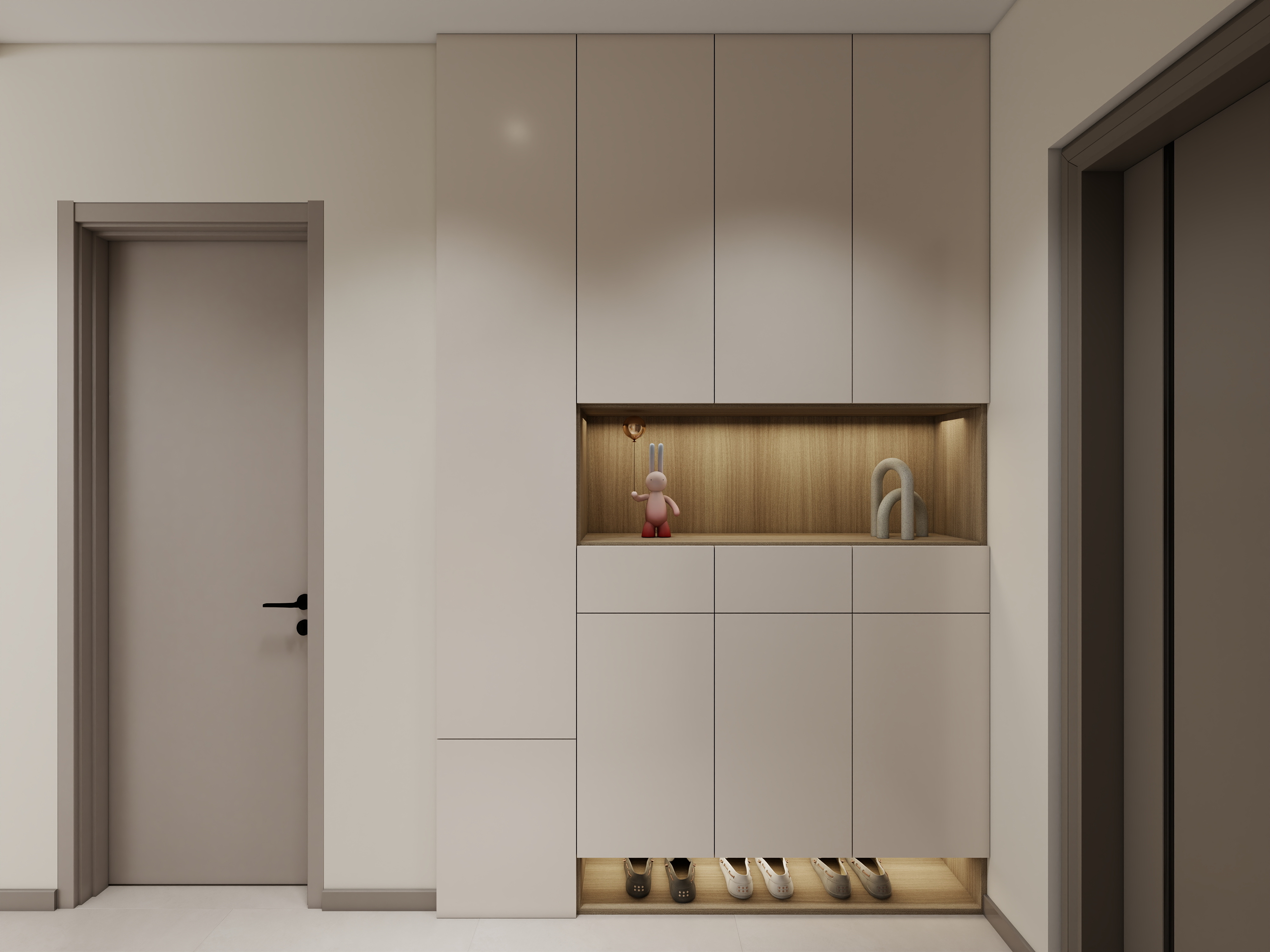 艺雅丽-106平现代简约 装修效果图