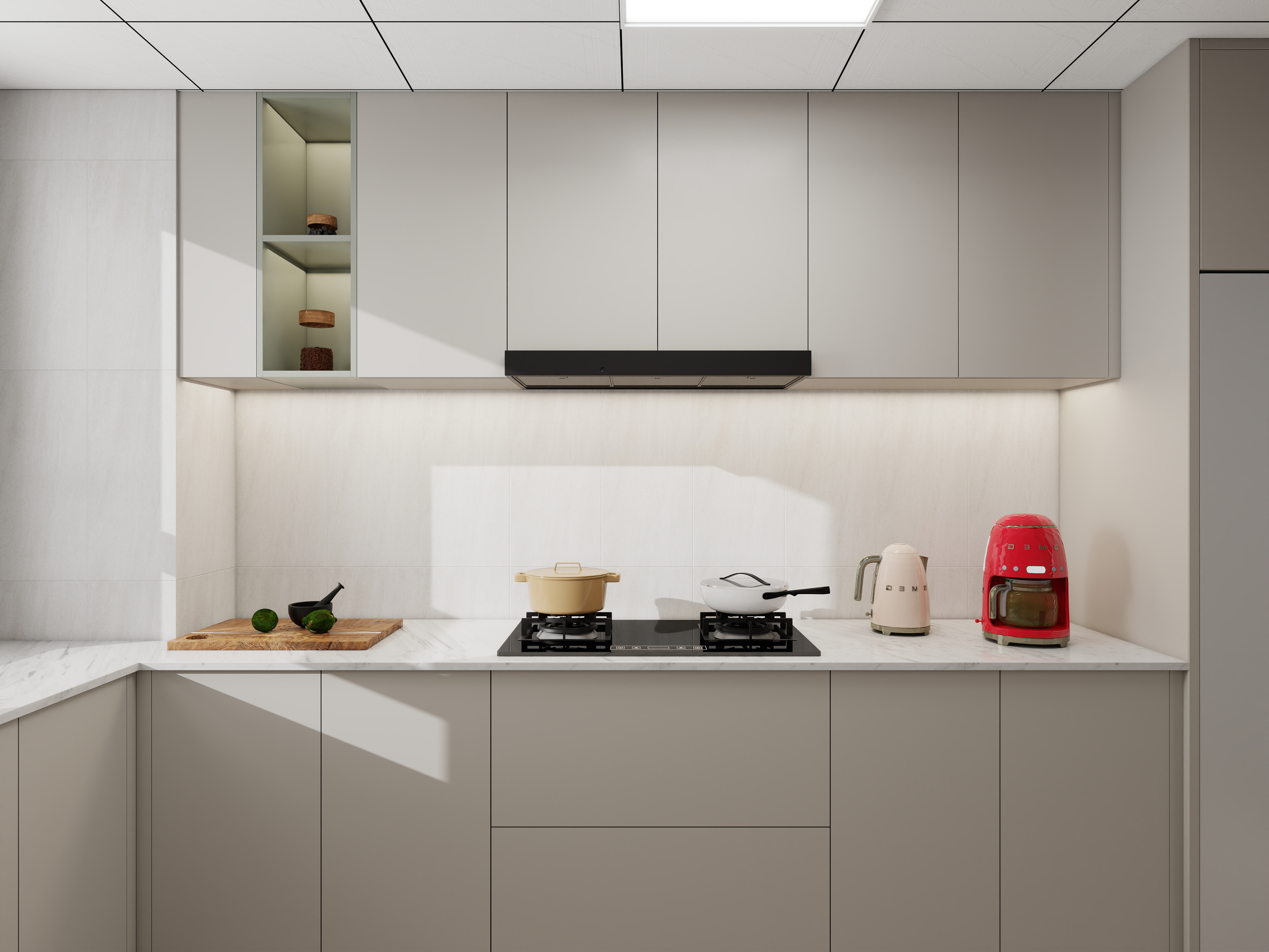 艺雅丽-106平现代简约装修效果图