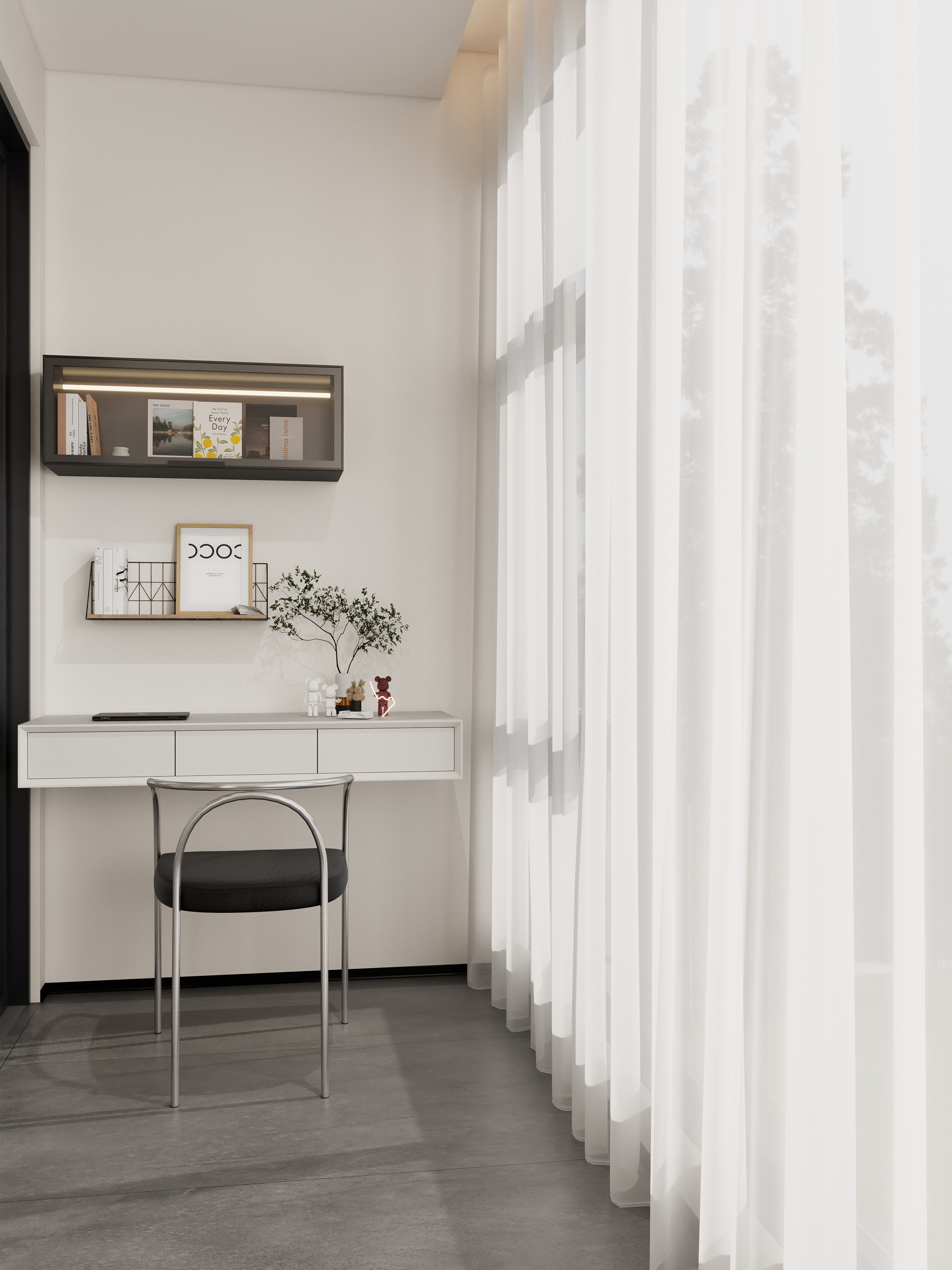 效果圖作品-108㎡2室-副本-装修设计方案