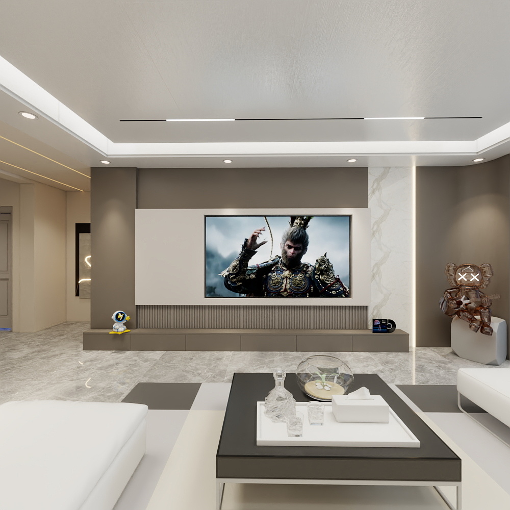 宝贝idcu-天一城129㎡1室装修效果图