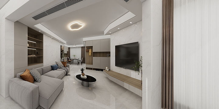 RRose-君尚瑞景-127㎡-装修设计方案