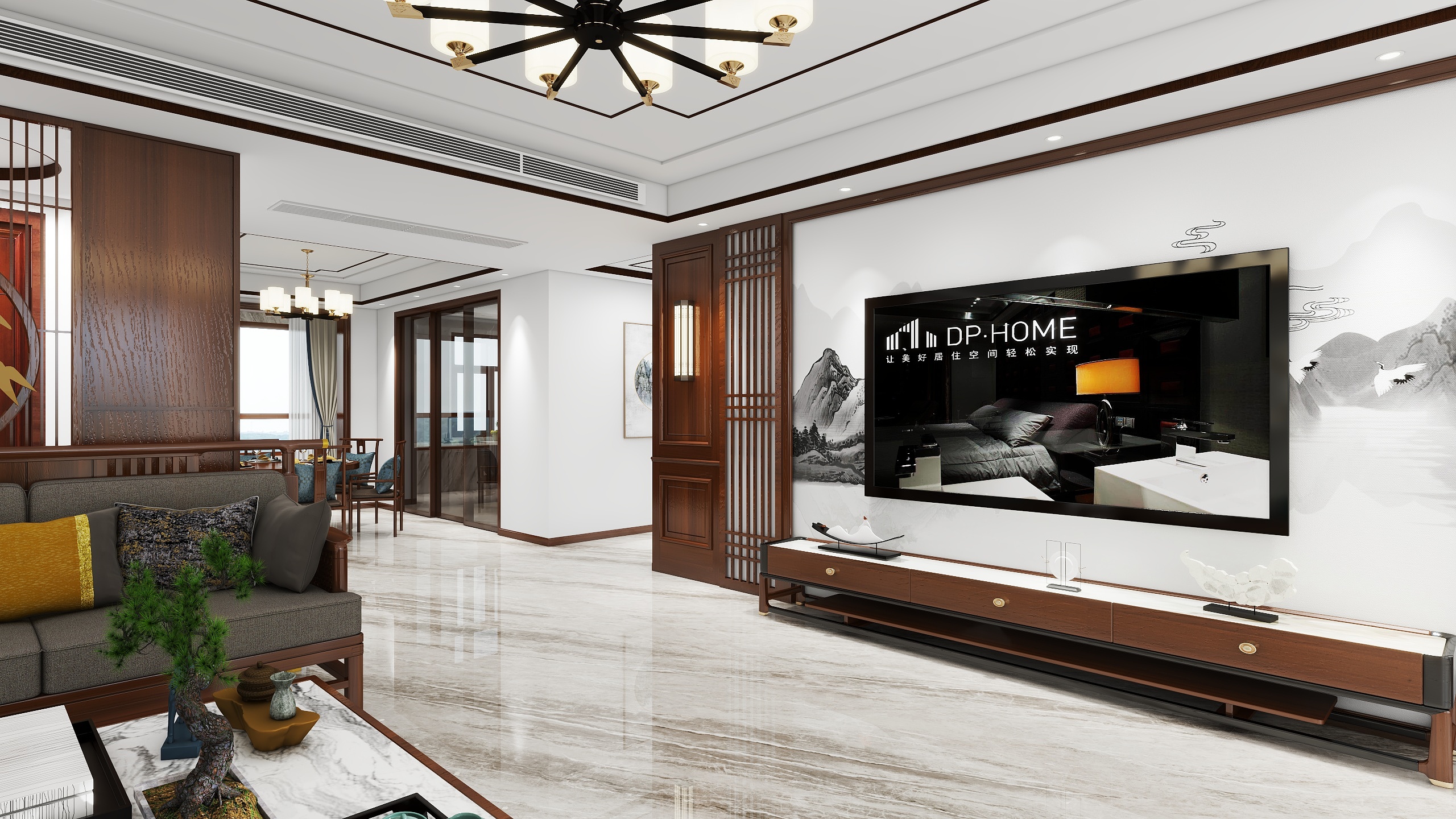 传畅设计-濮阳-领秀城-装修设计方案