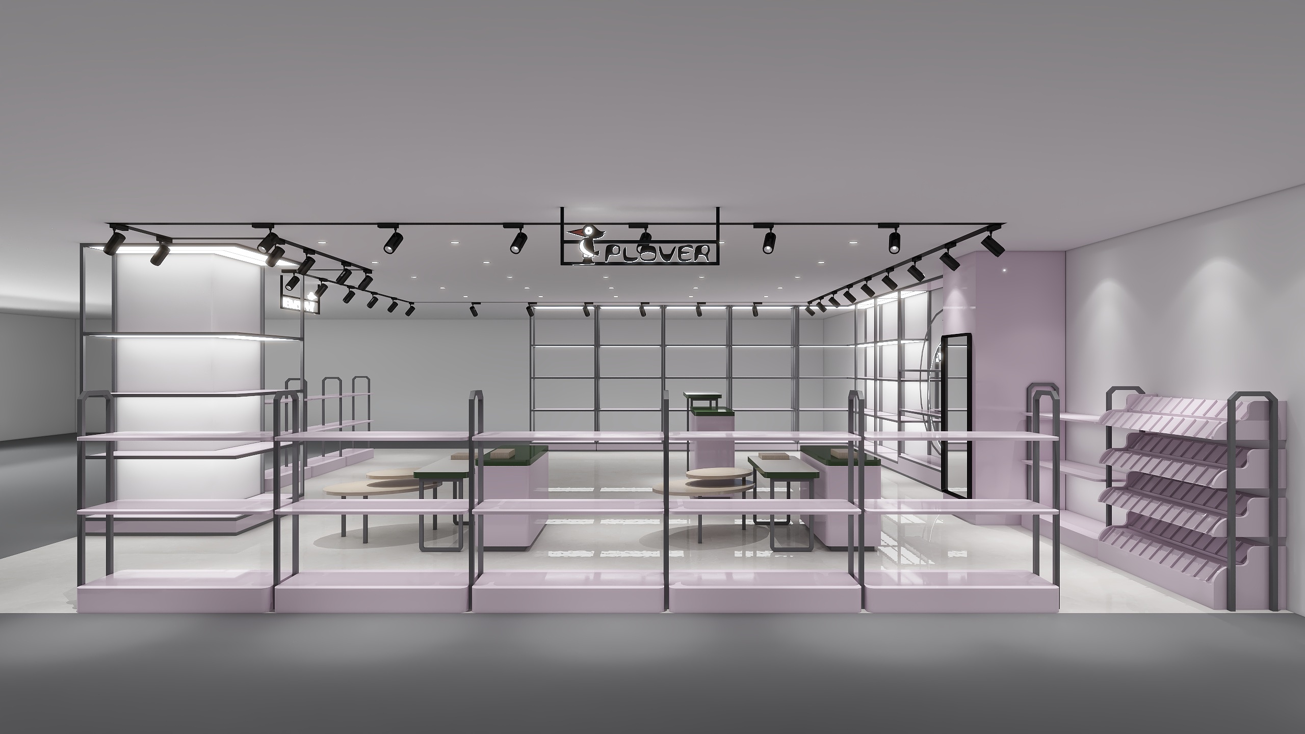 红日白帆-未鞋店卖场-装修设计方案