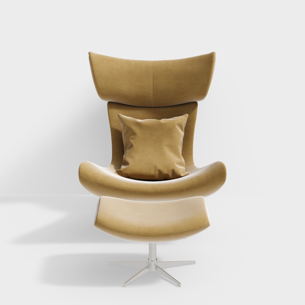 Cassina 现代休闲椅3D模型